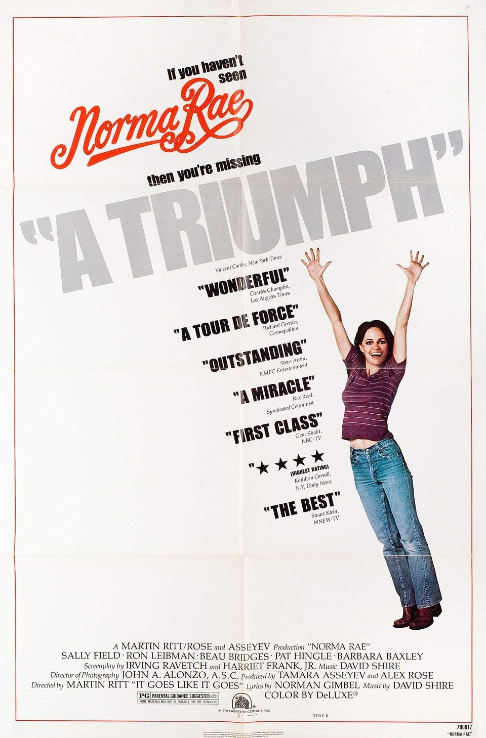norma rae movie poster