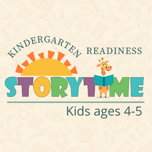 Kindergarten Readiness Storytime for ages 4-5