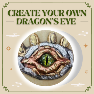 Promotional graphic: "Create Your Own Dragon's Eye"