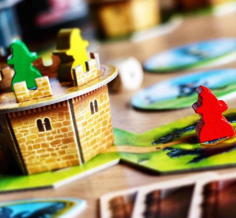 Photo of the board game Wandering Towers