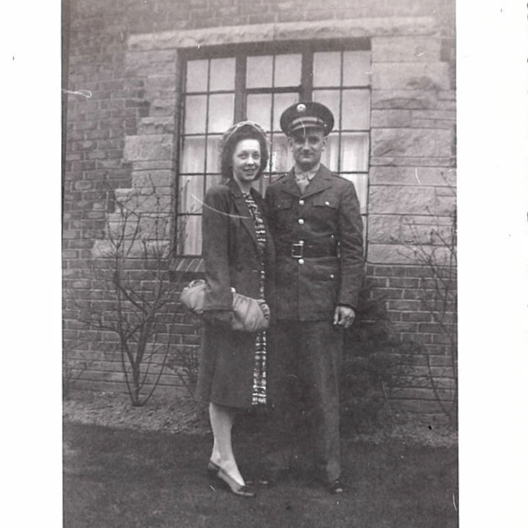 Ed and Maxine Hafeli 1943